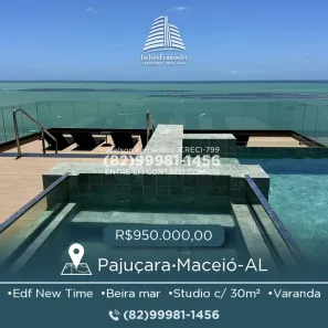 Apartamento com 1 Quarto à venda, 30m² no Pajuçara, Maceió