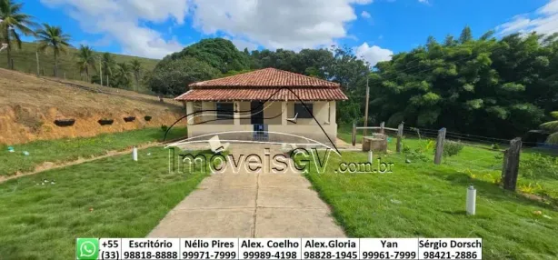 Fazenda/Sítio com 3 Quartos à venda, 100m² no Ilha dos Araújos, Governador Valadares