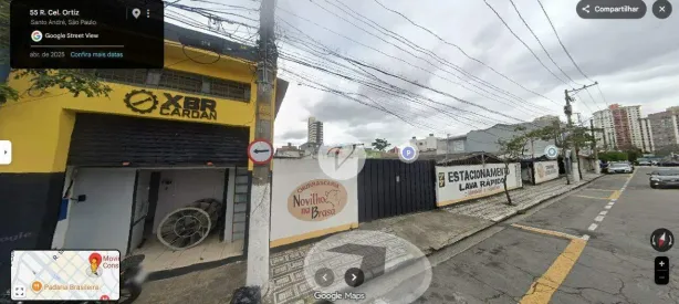 Lote/Terreno à venda, 195m² no Centro, Santo André