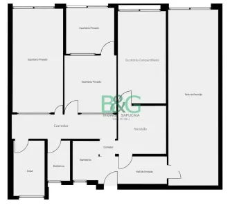 Sala Comercial para alugar, 120m² no Liberdade, São Paulo