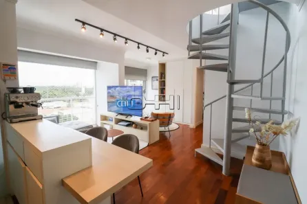 Cobertura com 1 Quarto para alugar, 102m² no Chácara Santo Antônio (Zona Sul), São Paulo