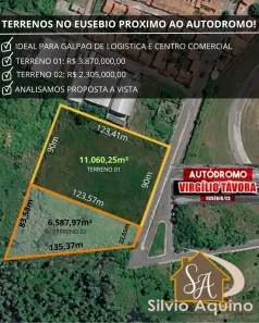 Lote/Terreno à venda, 18700m² no Autódromo, Eusébio