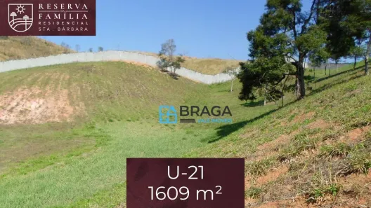 Lote/Terreno à venda, 1609m² no Recanto Santa Barbara, Jambeiro