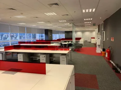 Sala Comercial para alugar, 522m² no Cidade Monções, São Paulo