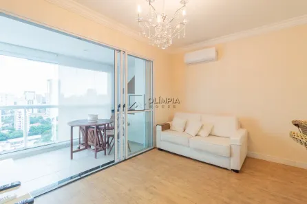 Apartamento com 2 Quartos para alugar, 70m² no Cidade Monções, São Paulo