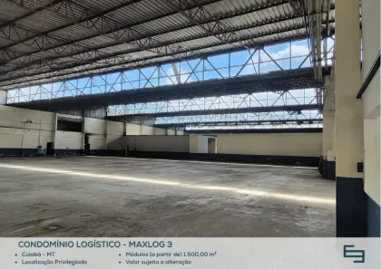 Galpão/Depósito/Armazém para alugar, 3000m² no Distrito Industrial, Cuiabá