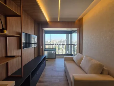 Apartamento com 1 Quarto para alugar, 30m² no Campo Belo, São Paulo