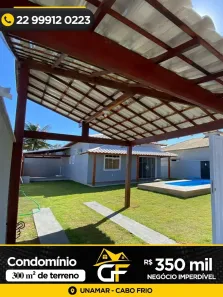 Casa com 3 Quartos à venda, 120m² no Santa Margarida I (Tamoios), Cabo Frio
