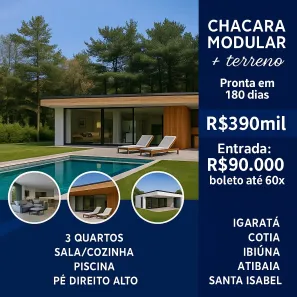 Fazenda/Sítio com 3 Quartos à venda, 600m² no , Igaratá