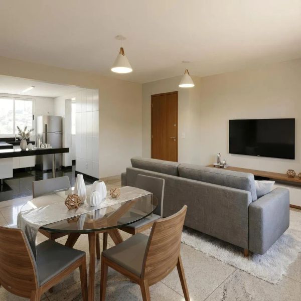 Apartamento com 2 quartos — Havaí, Belo Horizonte