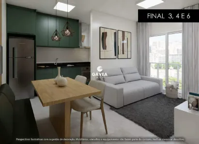 Apartamento com 1 Quarto à venda, 33m² no Centro, São Vicente