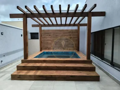 Casa de Condomínio com 3 Quartos à venda, 180m² no Estância dos Ipês, Uberaba
