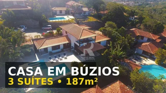 Casa de Condomínio com 3 Quartos à venda, 187m² no Ferradura, Armação dos Búzios