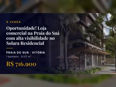 Ponto Comercial à venda, 51m² no Praia do Suá, Vitória