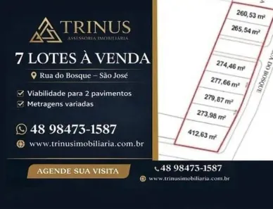 Lote/Terreno à venda, 266m² no Potecas, São José