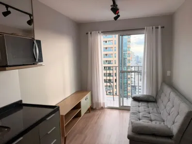 Apartamento com 1 Quarto para alugar, 29m² no Campo Belo, São Paulo