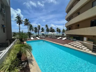 Apartamento com 1 Quarto para alugar, 35m² no Cabo Branco, João Pessoa