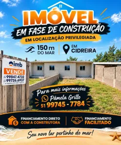 Casa com 2 Quartos à venda, 42m² no Costa do Sol, Cidreira