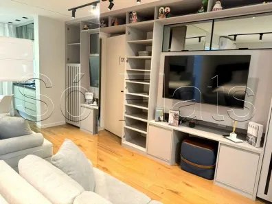 Apartamento com 1 Quarto para alugar, 26m² no Vila Nova Conceição, São Paulo