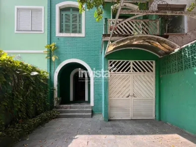 Casa com 3 Quartos para alugar, 350m² no Pompéia, Santos