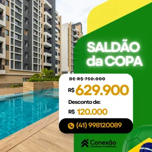 Apartamento com 3 Quartos à venda, 73m² no Tingui, Curitiba