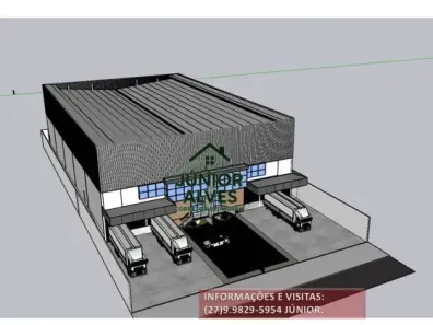 Galpão/Depósito/Armazém para alugar, 2400m² no Jacuhy, Serra