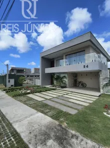 Casa de Condomínio com 4 Quartos à venda, 446m² no Alphaville (Abrantes), Camaçari