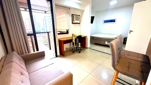 Flat com 1 Quarto para alugar, 30m² no Moema, São Paulo
