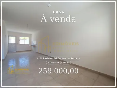 Casa com 2 Quartos à venda, 60m² no Residencial Centro da Serra, Serra