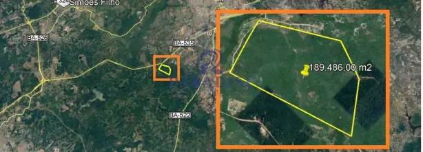 Lote/Terreno à venda, 189486m² no Pólo Industrial de Camaçari, Camaçari