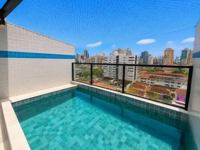 Apartamento com 3 Quartos à venda, 160m² no Campo Grande, Santos