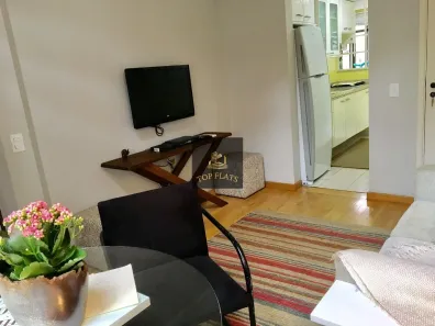 Flat com 1 Quarto para alugar, 45m² no Vila Olímpia, São Paulo