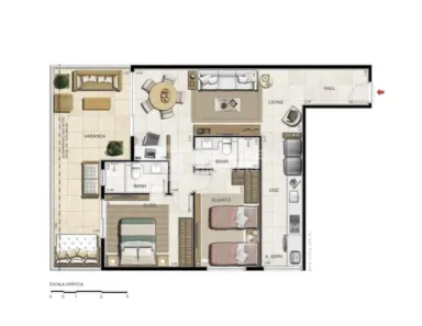 Apartamento com 2 Quartos à venda, 84m² no Recreio dos Bandeirantes, Rio de Janeiro