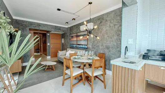 Apartamento com 2 Quartos à venda, 68m² no Maracanã, Praia Grande