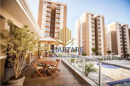 Apartamento com 2 Quartos à venda, 58m² no Vila São Pedro, Hortolândia