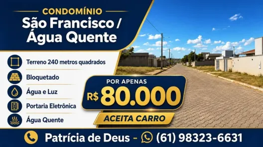 Lote/Terreno à venda, 240m² no Recanto das Emas, Brasília