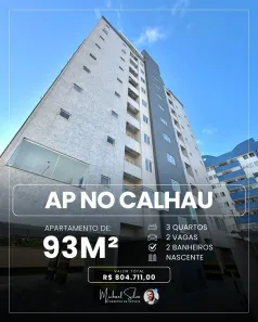 Apartamento com 3 Quartos à venda, 93m² no Calhau, São Luís