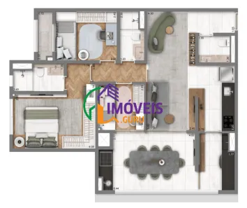 Apartamento com 3 Quartos à venda, 87m² no Vila Dom Pedro I, São Paulo
