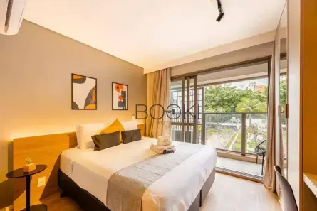 Apartamento com 1 Quarto para venda ou aluguel, 24m² no Campo Belo, São Paulo