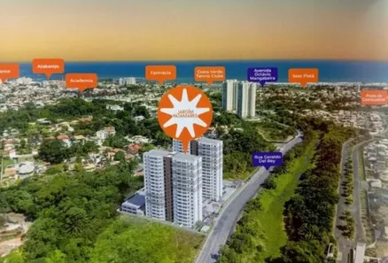Apartamento com 3 Quartos à venda, 64m² no Piatã, Salvador