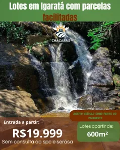 Lote/Terreno à venda, 600m² no Centro, Igaratá