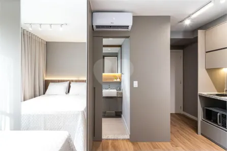 Apartamento com 1 Quarto para alugar, 26m² no Jardim Paulista, São Paulo