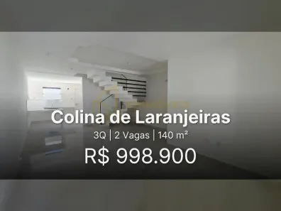 Casa com 3 Quartos à venda, 140m² no Colina de Laranjeiras, Serra