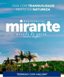 Lote/Terreno à venda, 448m² no Morada das Garças, Matias Barbosa