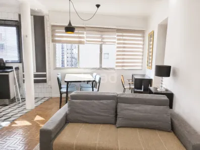 Apartamento com 1 Quarto para alugar, 50m² no Higienópolis, São Paulo