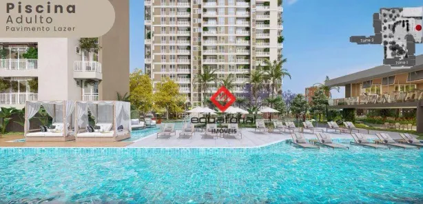 Apartamento com 3 Quartos à venda, 85m² no Fátima, Fortaleza
