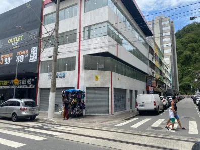 Prédio Comercial para alugar, 350m² no Centro, Santos