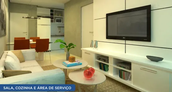 Apartamento com 1 Quarto à venda, 31m² no Piedade, Jaboatão dos Guararapes