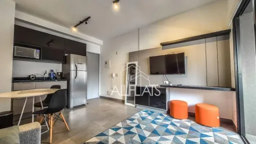 Apartamento com 1 Quarto para alugar, 40m² no Pinheiros, São Paulo