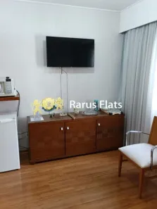 Flat com 1 Quarto para alugar, 26m² no Indianópolis, São Paulo